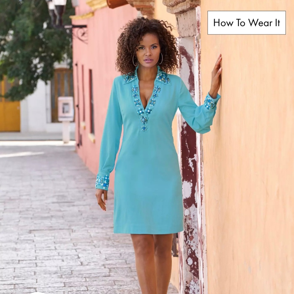 Beautiful Boston Proper Shift Dress